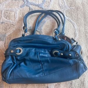 B. Markowski teal shoulder bag